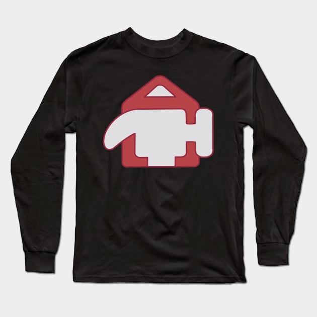 Homework red and hard Long Sleeve T-Shirt by tekolier